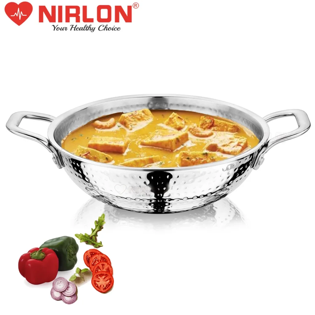 best triply stainless steel kadai