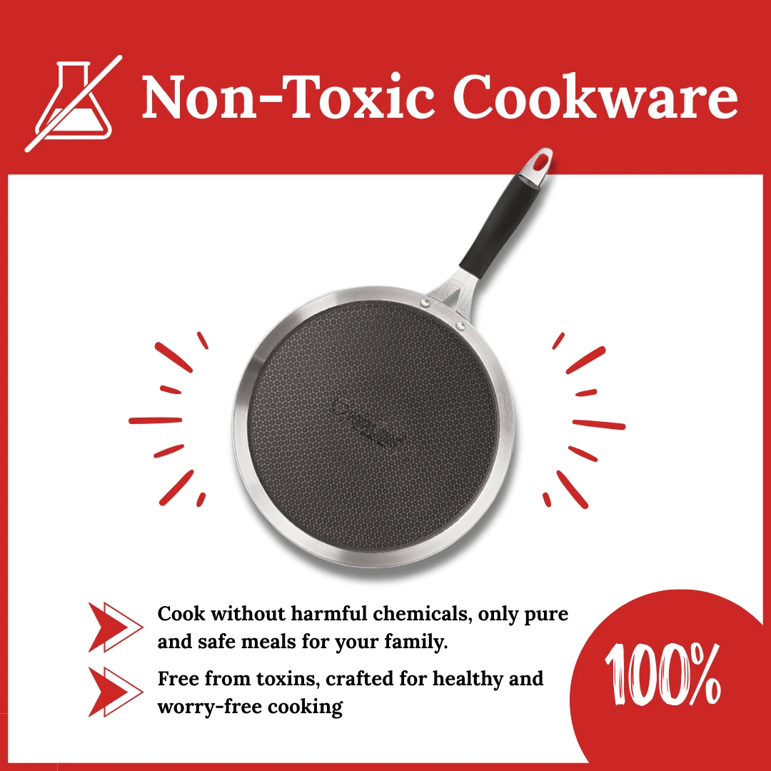 Triply Stainless Steel Tawa