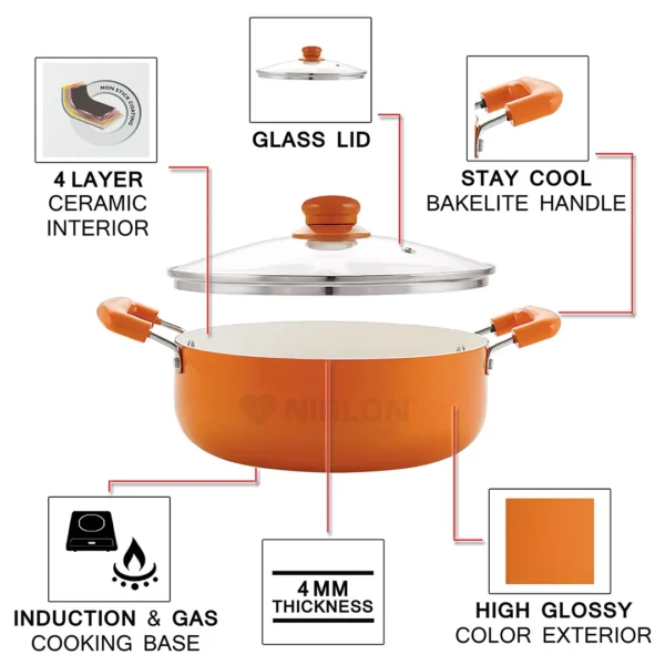 Ceramic Non Stick Casserole