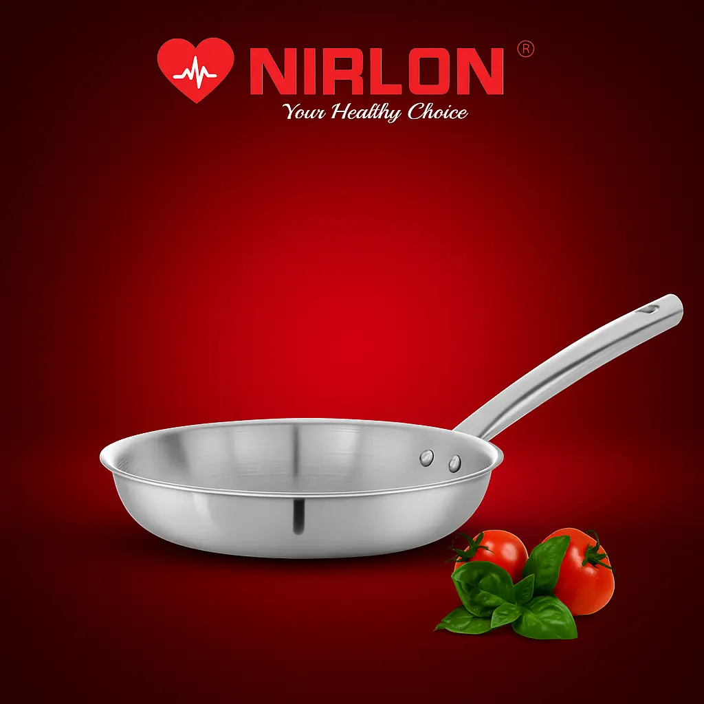 Plus Triply Stainless Steel Fry Pan