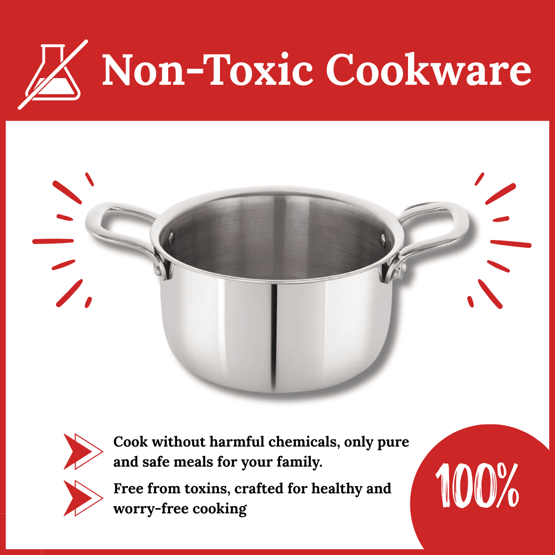 Smart Triply Stainless Steel Stockpot
