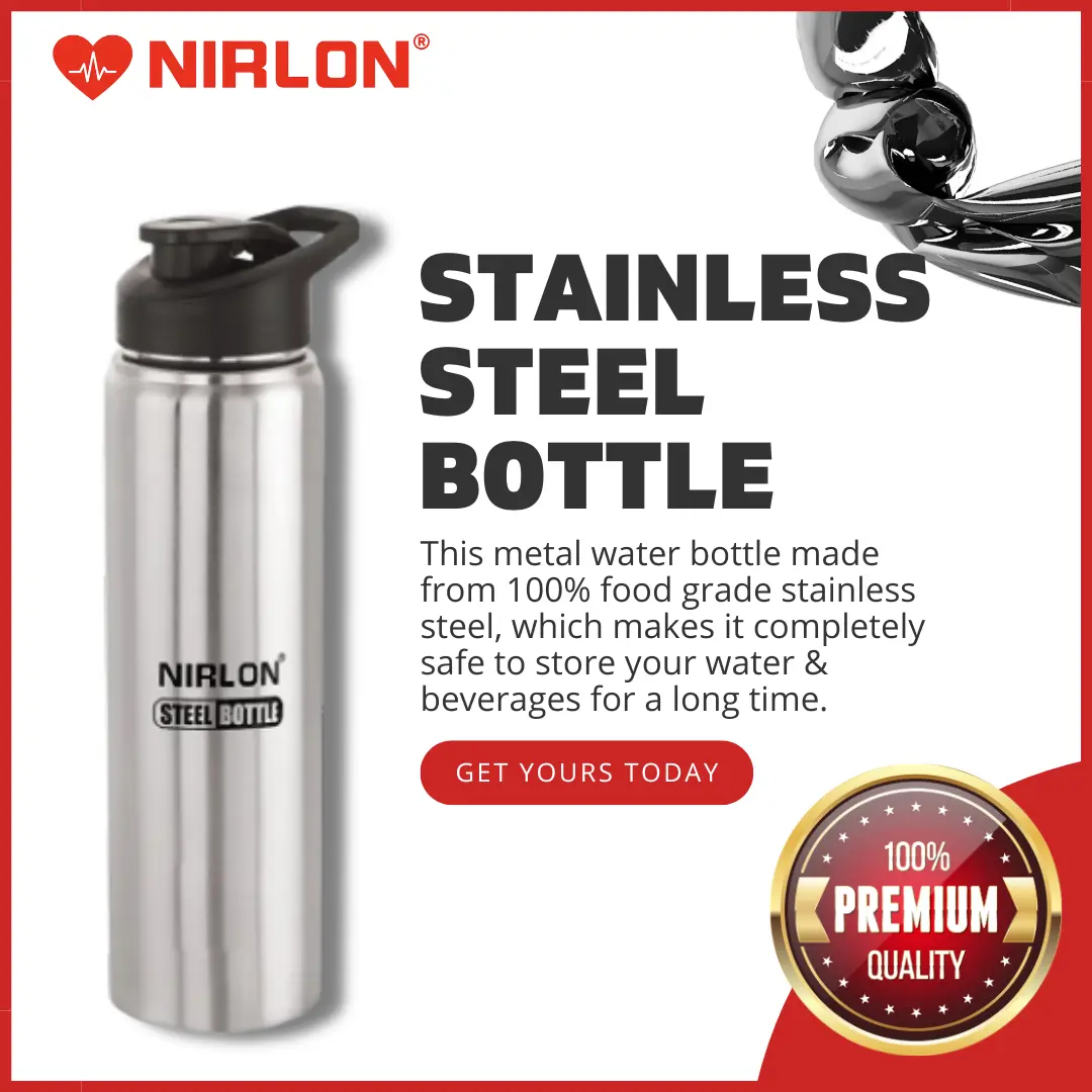 steel water bottle 1 litre