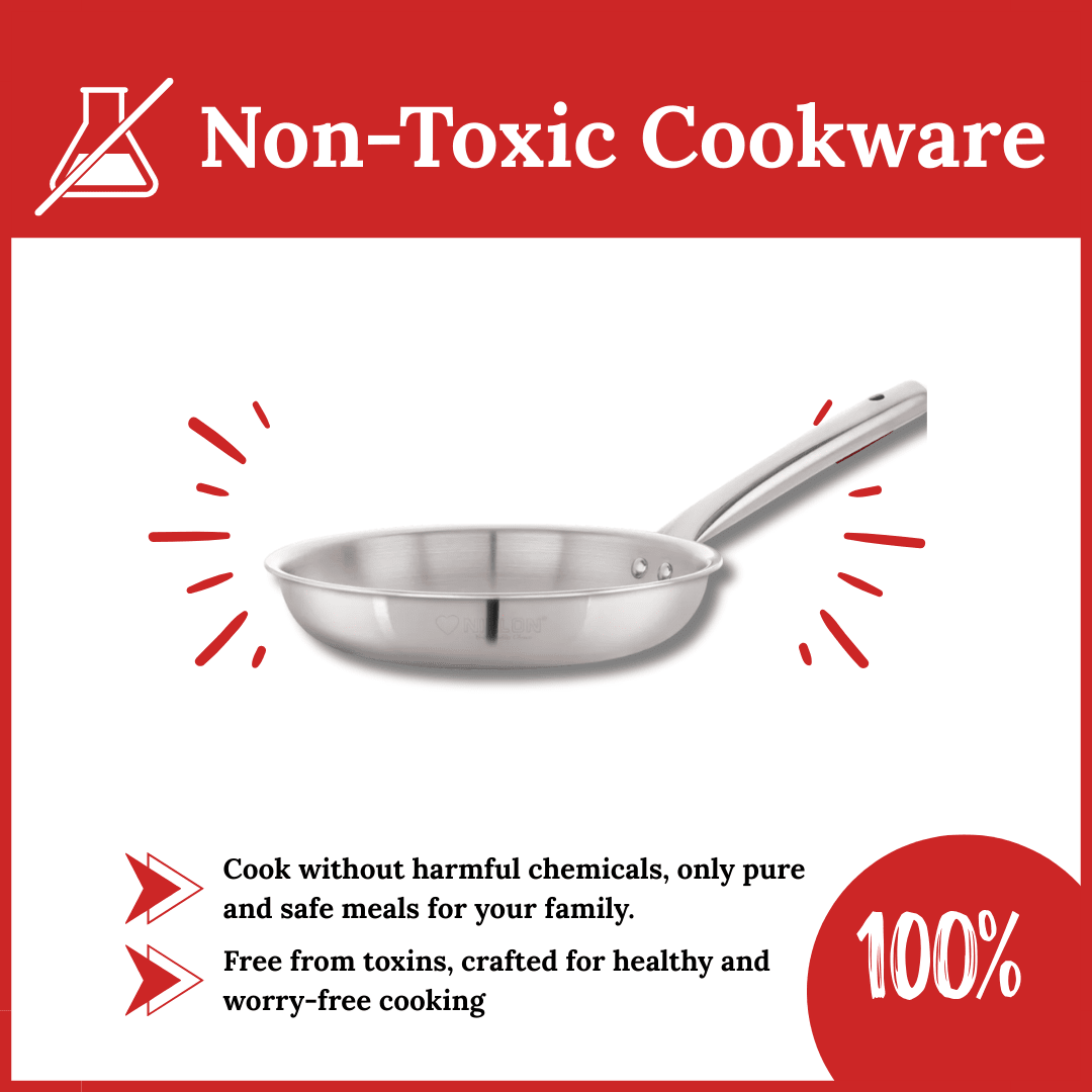 Triply Stainless Steel Fry Pan