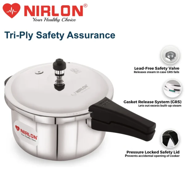 triply stainless steel pressure cooker