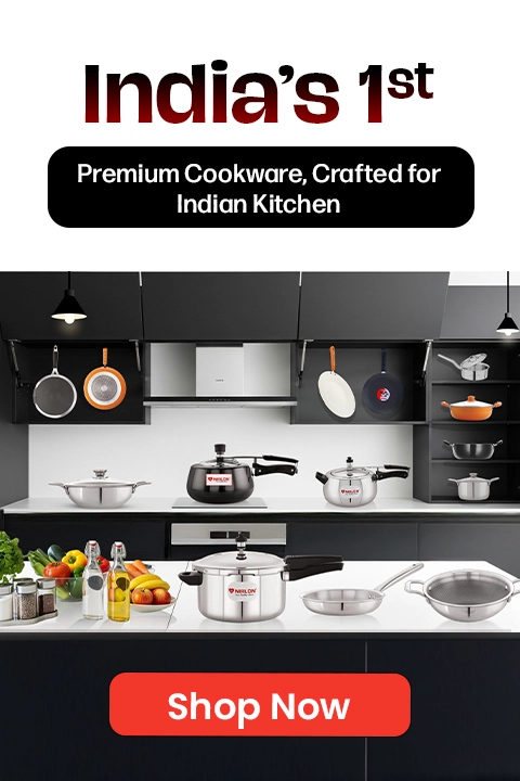 Nirlon Kitchenware Homepage Display Mobile