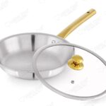 NIRLON Karat Triply Stainless Steel Fry Pan