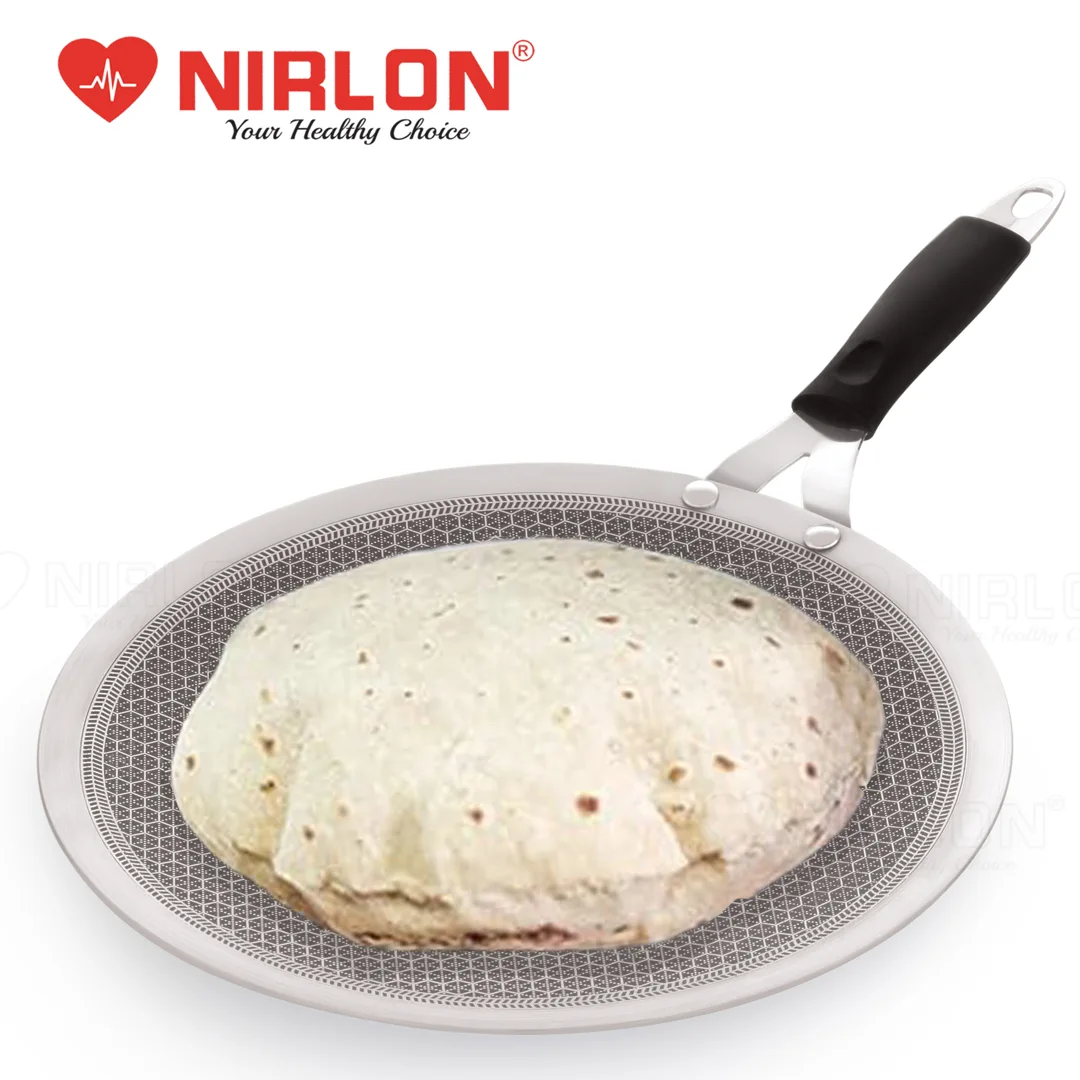 NIRLON Triply Honeycomb Concave Tawa 28cm - Image 7