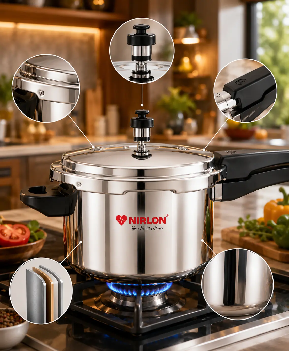 Triply Stainless Steel Cookware