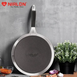 NIRLON Triply Honeycomb Flat Tawa 29cm