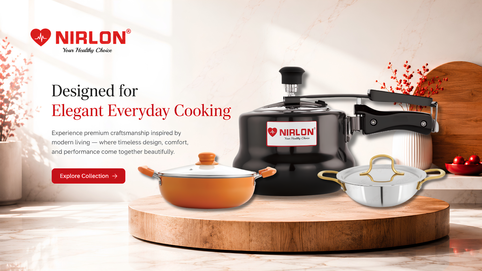 NIRLON website home page PCV 3